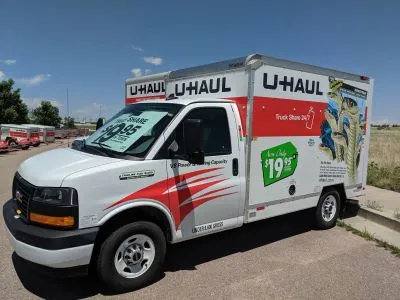 U-Haul trucks available for rent